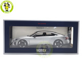 1/18 Audi RS e-tron GT 2021 Norev 188381 Silver Diecast Model Toy Car Gifts For Father Boyfriend Husband
