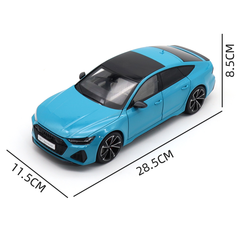 Audi RS7 Sportback 1:18 ミニカー 1/18 GT Spirit Audi RS7 Sportback (Nardo Grey) Resin Car