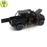 1/18 Benz Brabus G800 Adventure XLP 2020 Pickup Truck Almost Real 860525 Designo Night Black Magno Diecast Model Toy Cars  Gifts