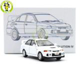 1/64 JKM Mitsubishi Lancer Evolution EVO 4 IV Diecast Model Toy Cars Boys Girls Gifts