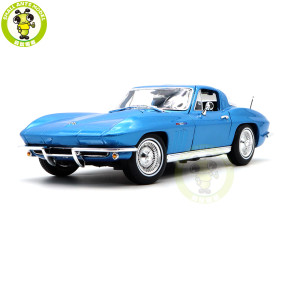 1/18 Chevrolet 1965 Corvette Diecast Model Toy Car Gifts For Friends Fahter