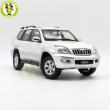 1/18 Toyota Land Cruiser Prado GX Diecast Model Toy Car Gifts For Father Friends