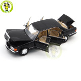 1/18 Mercedes Benz 560 SEL 1989 Norev 183793 Black Metallic Diecast Model Toys Car Gifts For Father Friends