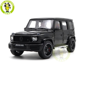 1/18 Minichamps Mercedes AMG G63 G-Class 2018 Black Warrior Diecast Model Toy Cars Gifts For Father Friends