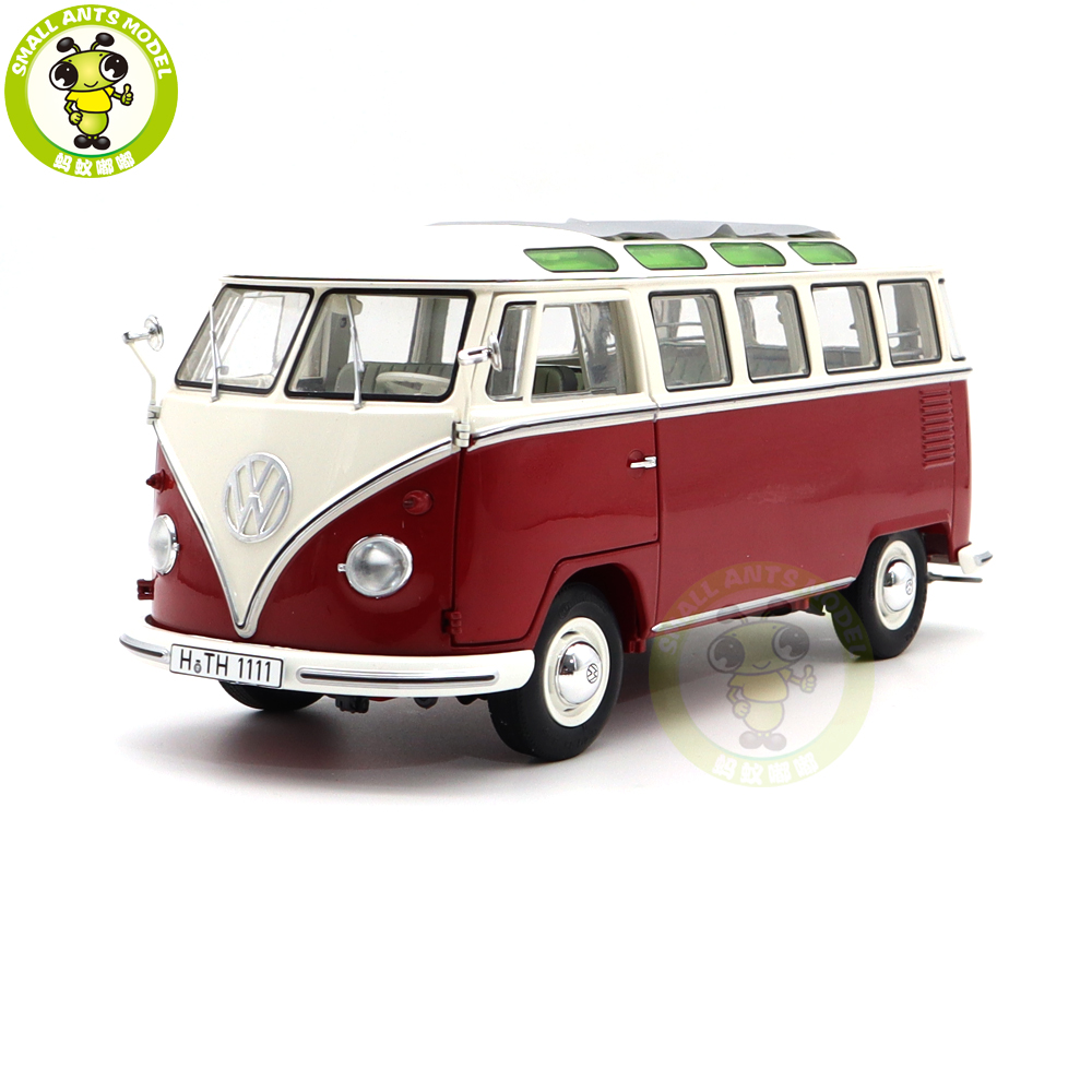 Miniature VW T1 bus Volkswagen en métal (7 cm)