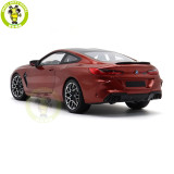 1/18 BMW M8 Coupe 2020 Red Metallic Minichamps 110029020 Diecast Model Toy Car Gifts For Father Friends