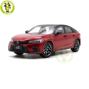 1/18 Honda CIVIC 11th Generation 2023 Hatchback Diecast Model Toy Car Gifts For Friends Father