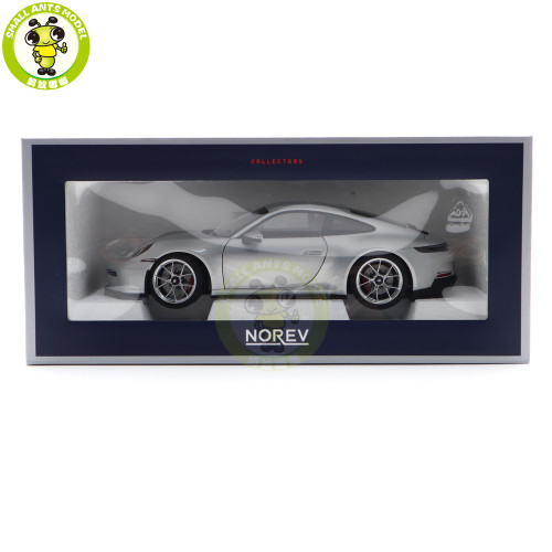 1/18 Porsche 911 992 GT3 Touring 2021 Norev 187318 Silver Diecast 