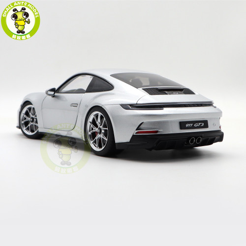 1/18 Porsche 911 992 GT3 Touring 2021 Norev 187318 Silver Diecast 