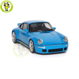 1/18 Almost Real 880202 Porsche RUF SCR 2018 Blue Diecast Model Toy Car Gifts For Friends Father