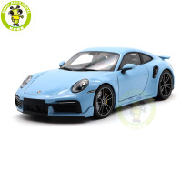 1/18 Minichamps Porsche 911 992 Turbo S Coupe Sport Design 2021 Diecast Model Toys Car Gifts For Friends Father