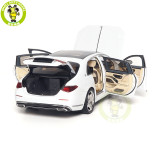 1/18 Mercedes Maybach S Class S680 2021 Almost Real 820116 White Diecast Model Toy Car Gifts For Friends Father