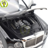 1/18 Bentley Mulsanne Grand Limousine Mulliner Almost Real 830602 Onyx Diecast Metal Model car Gifts Collection Hobby