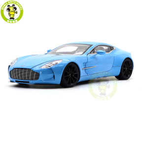 1/18 AUTOart 70240 ASTON MARTIN ONE 77 TIFFANY BLUE Diecast Model Toy Car Gifts For Friends Father