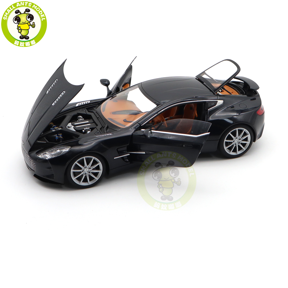 1/18 AUTOart 70241 ASTON MARTIN ONE 77 Black Pearl Diecast