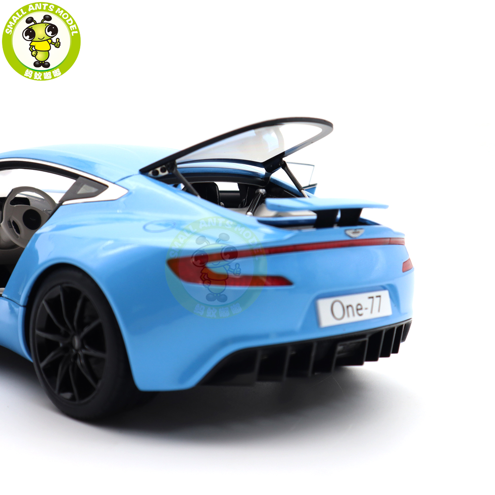 1/18 AUTOart 70240 ASTON MARTIN ONE 77 TIFFANY BLUE Diecast