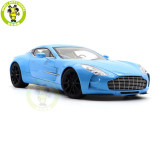 1/18 AUTOart 70240 ASTON MARTIN ONE 77 TIFFANY BLUE Diecast Model Toy Car Gifts For Friends Father