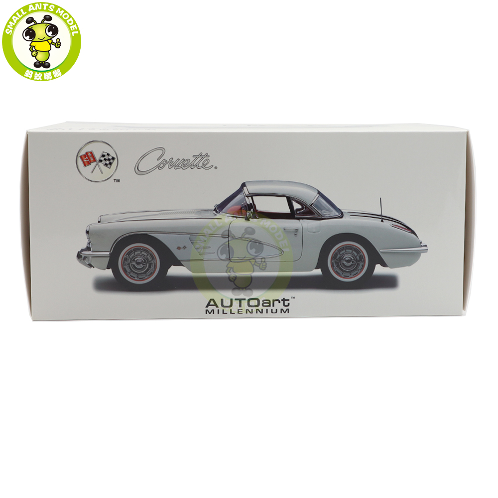 1/18 Chevrolet Corvette C1 1958 Autoart 71147 Diecast Model Car