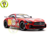 1/18 Mercedes Benz AMG GT R 2017 ROTE SAU Almost Real 820706 Diecast Model Toy Car Gifts For Friends Father
