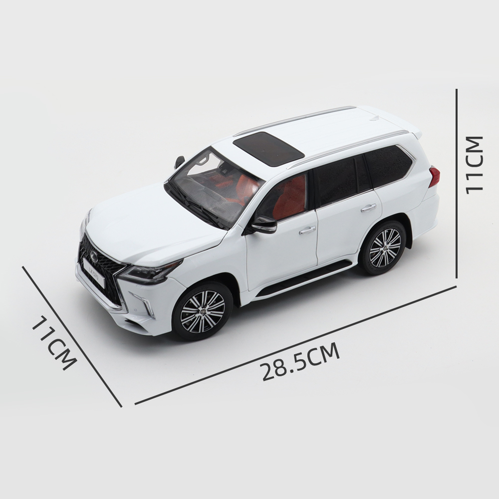 1 18 Toyota Lexus LX570 LCD Models Diecast Model Toy Car Gifts For Father Friends Shop cheap and high quality LCD Car Models Toys Small Ants Car Toys Models
