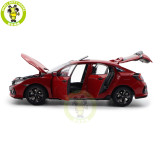 1/18 Honda CIVIC 10th Generation 2019 Hatchback Diecast Metal Car Model Toys Boys Girls Gifts