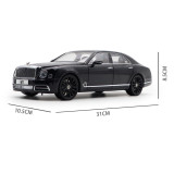 1/18 Bentley Mulsanne W.O. Edition Mulliner Almost Real 830508 Diecast Metal Model car Gifts Collection Hobby