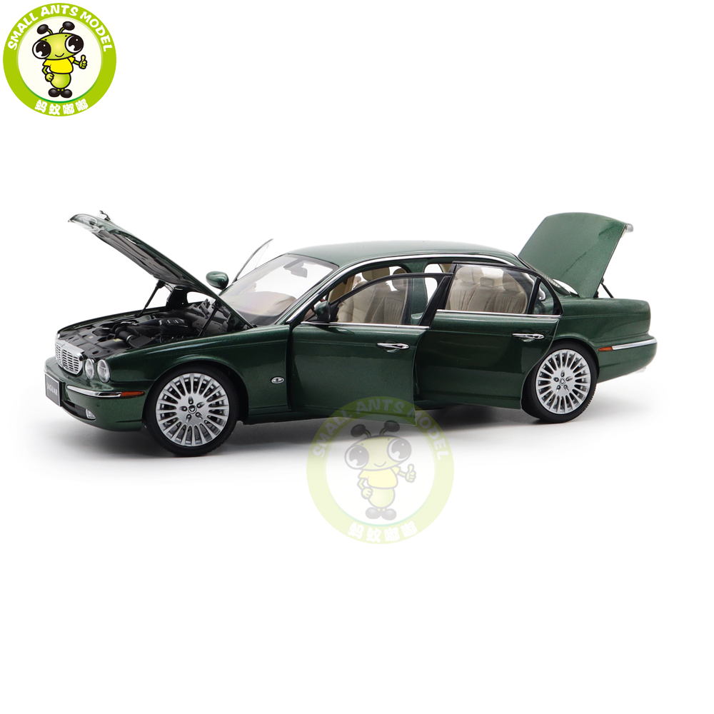 1/18 Almost Real Jaguar XJ6 X350 Green 緑 Almost Real AR Jaguar XJ6 X350 Metal Diecast Car 1/18 Scale