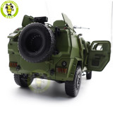 1/18 DFM Warrior 3 Protective All-terrain Off-Road Military Vehicles Diecast Model Toys Car Boys Girls Gifts