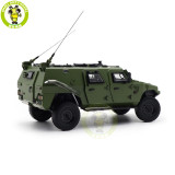 1/18 DFM Warrior 2 Protective All-terrain Off-Road Military Vehicles Diecast Model Toy Car Gifts For Friends Father