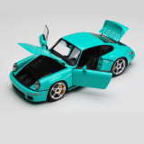 1/18 Almost Real Porsche RUF SCR 2018 Pearl Mint Green Diecast Model Toy Car Gifts For Friends Father