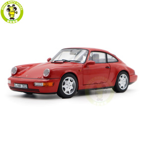 1/18 Porsche 964 911 Carrera 2 1990 Norev 187320 Red Diecast Model Toys Car Gifts For Friends Father