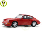 1/18 Porsche 964 911 Carrera 2 1990 Norev 187320 Red Diecast Model Toys Car Gifts For Friends Father
