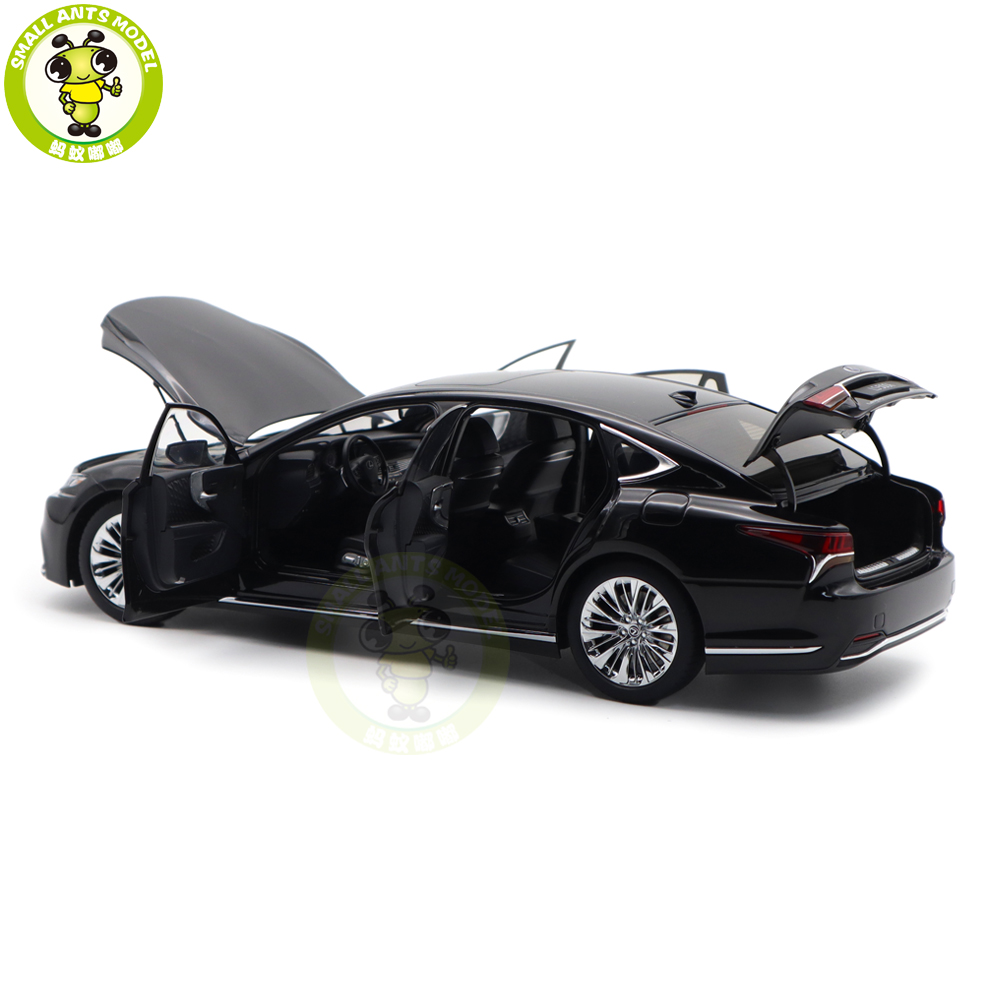 ラスカルページ 1/18 Lexus LS500h LS 500 Black Autoart 78868 Diecast Model