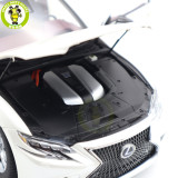 1/18 Lexus LS500h LS 500 Sonic White Autoart 78866 Model Toy Car Gifts For Father Friends