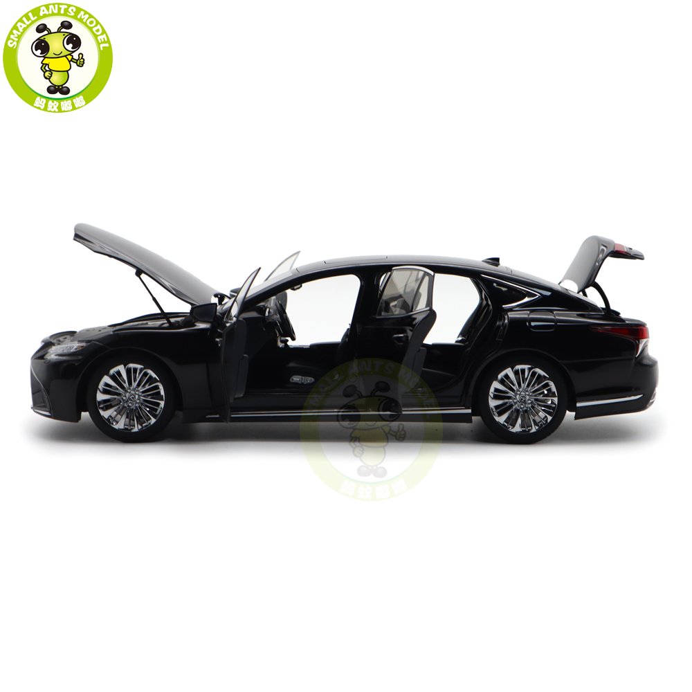 【希少大人気 】LEXUS レクサス1/18 LS500h ミニカー　BLACK 1/18 Toyota Lexus LS 500h Black Diecast Model Cars Toys