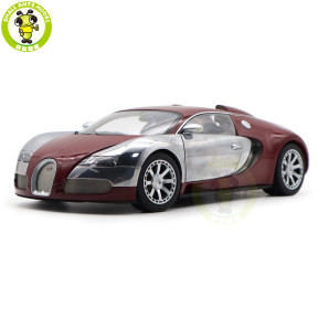1/18 Bugatti Veyron L'Edition Centenaire Autoart 70957 Italian Red Achille Varzi Diecast Model Toy Car Gifts For Father Friends
