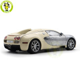 1/18 Bugatti Veyron L'Edition Centenaire Autoart 70959 White Hermann Zu Leiningen Diecast Model Toy Car Gifts For Father Friends