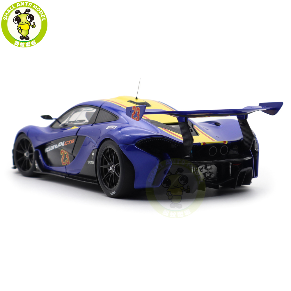 1/18 McLaren P1 GTR Autoart 81542 Metallic Blue / Yellow