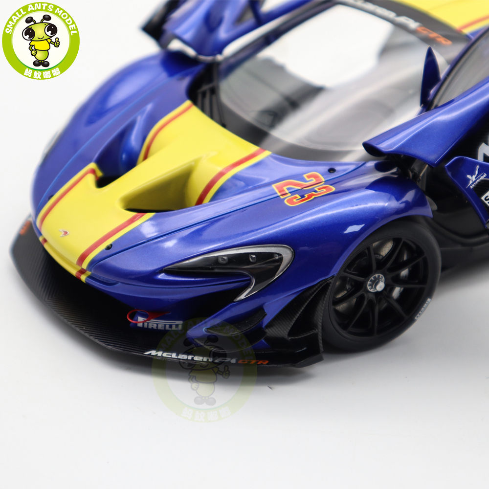 AUTOart 1/18 マクラーレン P1 GTR （ブルー／イエロー） 81542