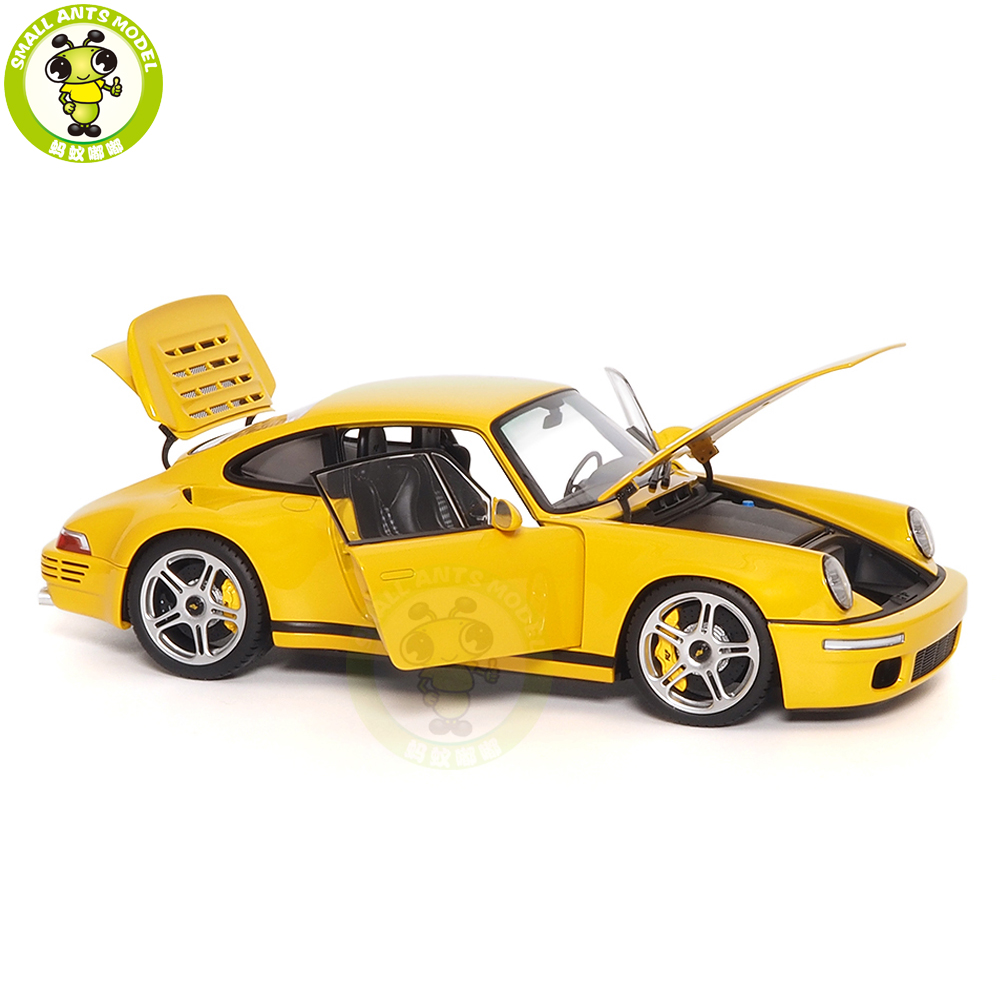 1/18 Almost Real 2017 Porsche RUF CTR (Yellow) Car Model