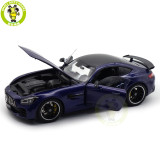 1/18 Mercedes Benz AMG GT R 2019 Norev 183837 Blue Metallic Diecast Model Toys Car Gifts For Friends Father