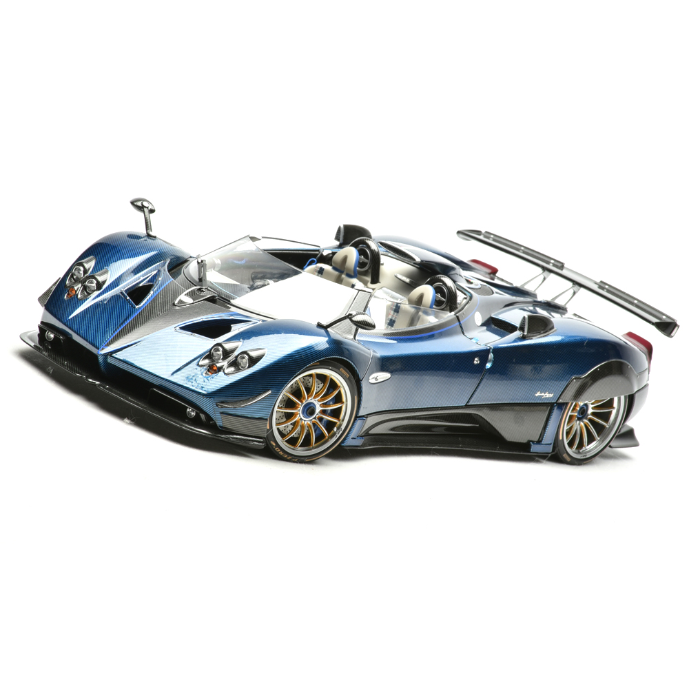 1/18 LCD Pagani ZONDA HP Barchetta Supercar Racing Car Diecast Model
