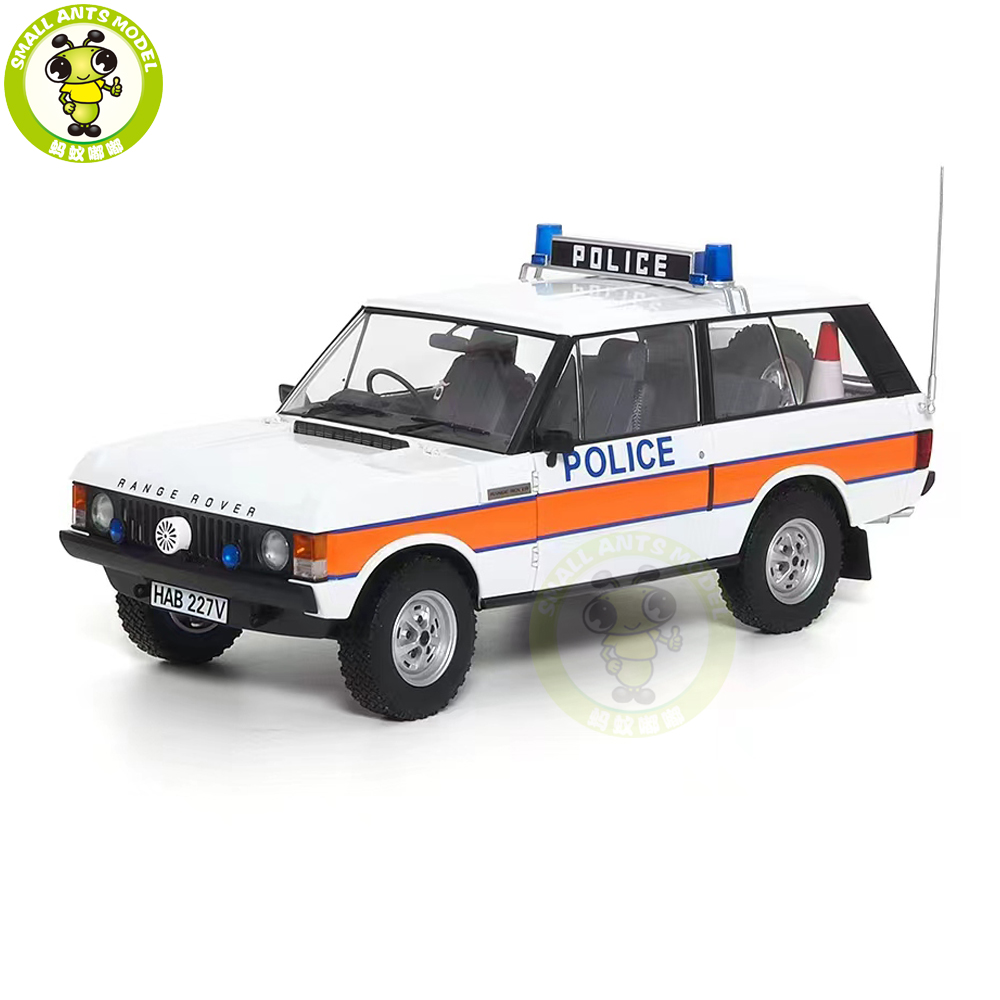 1/18 Land Rover Range Rover Classic Police Car 1970 First Generation ...