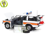 1/18 Land Rover Range Rover Classic Police Car 1970 First Generation Almost REAL Diecast Model Toy Car Gifts For Friends Father
