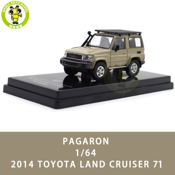 1/64 Paragon 2014 Toyota Land Cruiser 71 LC71 Diecast Model Toy Car Gifts For Friends Father