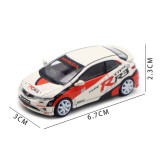 1/64 Honda Civic Type R 2007 FN2 Paragon Diecast Model Toy Car Gifts For Friends Father
