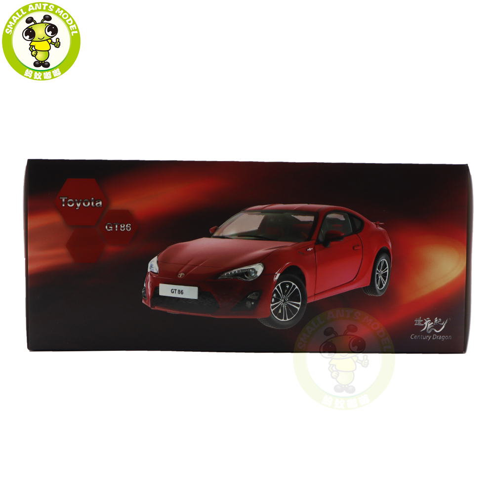 1/18 Toyota 86 GT GT86 Racing Car Century Dragon Diecast