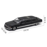 1/18 US GM Cadillac Fleetwood Long Wheelbase Diecast Model Toy Car Gifts For Friends Father