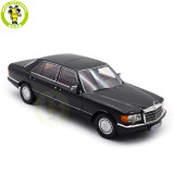 1/18 Mercedes Benz 560 SEL 1989 Norev 183789 Diecast Model Toys Car Gifts For Father Friends