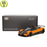 1/18 PAGANI ZONDA Cinque Coupe 2009 Arancio St.Tropez Almost Real 850603001 Diecast Model Toys Car Boys Girls Gifts